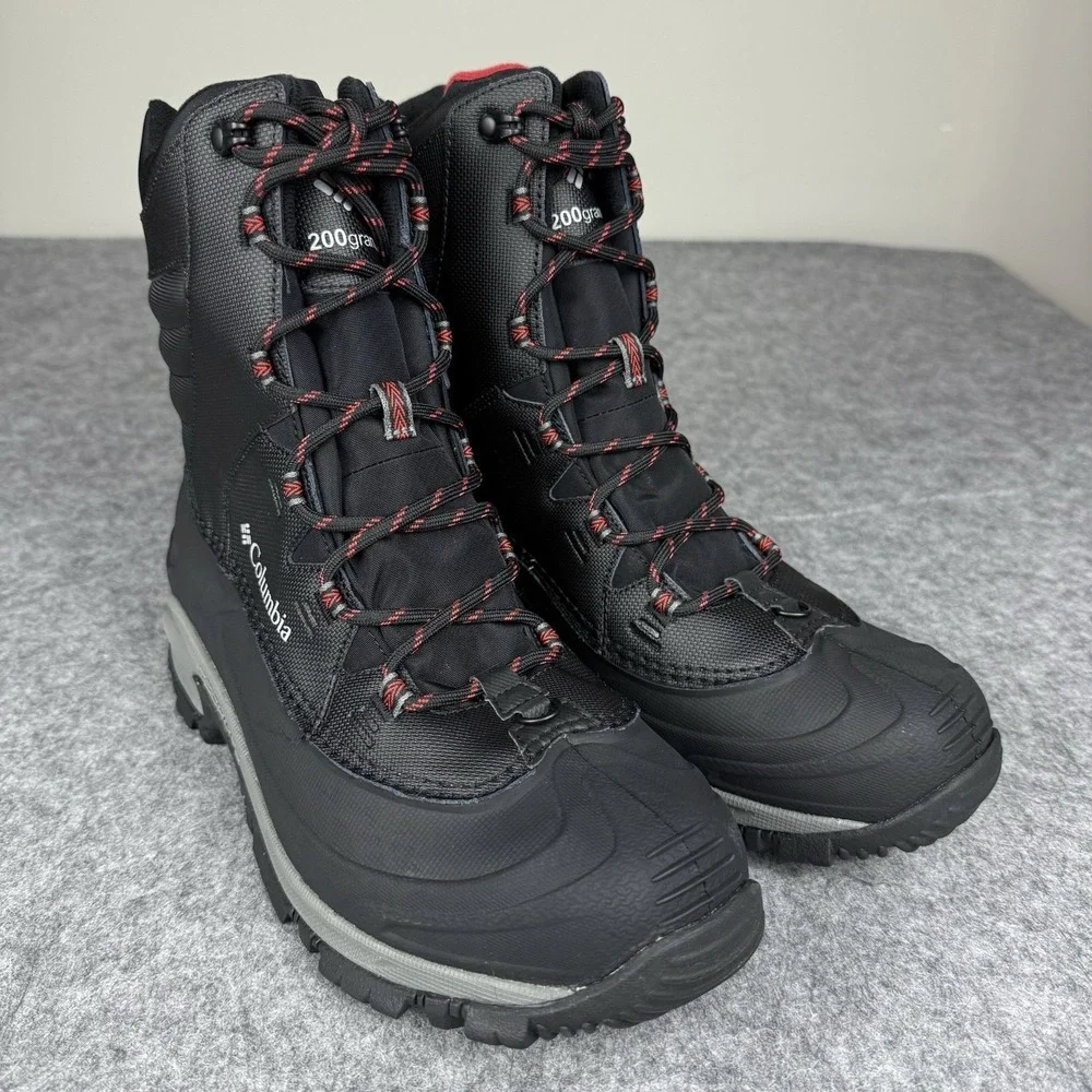 Columbia Bugaboot III NEW Insulated Waterproof Winter Boots Men's 10.5 Black
